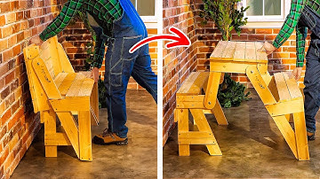 DIY Wooden Transformer Furniture: Step-by-Step Guide and Creative Ideas 🛠️