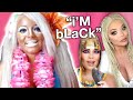 trisha paytas changing races every 3-5 business days...