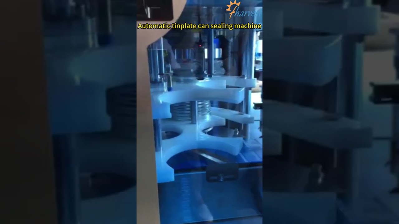 Tinplate can automatic can closing machine manufacture, Servo canned meat can seamer