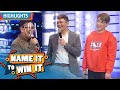 Team Vhong tries to use their 8% knowledge about Miss Universe | It’s Showtime Name It to Win It