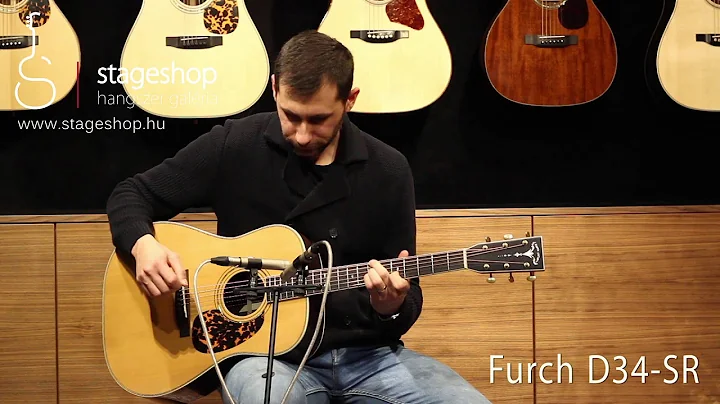 Furch D34-SR demo by Mikls Szula in Stageshop