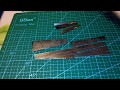 изготовление самодельного инструмента для резьбы по дереву ( полукруглые стамески )