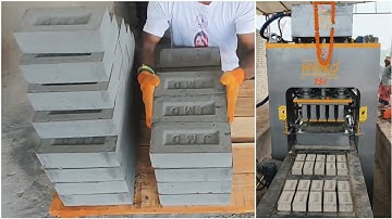 Cement Bricks Machine || Fly Ash Brick Making Machine || HYPKO India