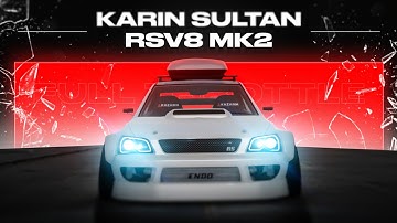 GTA 5 - KARIN SULTAN RSV8 MK2 (GTA V Mods Cinematic Showcase/Film, Rockstar Editor, 4K)