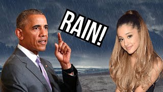 Rain on Me ft Ariana Grande sung by Obama and Donald Trump (Lady Gaga)