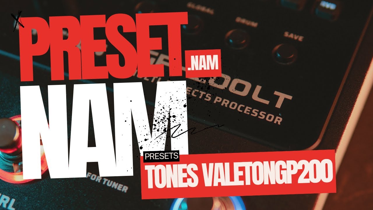 VALETON GP200 | Capturas NAM + Presets #valeton - YouTube