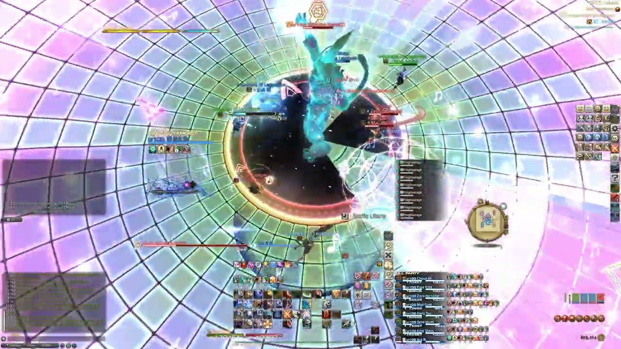 [FF14] 크루저 영식 1층 용기사 시점ㅣFFXIV : M5S DRG POV First Clearㅣアルカディア零式：クルーザー級1層初クリア　【竜騎士】