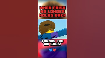 When Frisk no longer holds back! #edit #undertale #glitchtale #shorts #fyp #viral