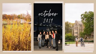 OCTOBER 2019 VLOG | 21st birthday celebrations, visiting Yale University &amp; Grace Farms, 단풍