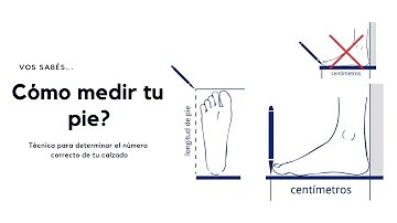 ¿Cómo elijo mi número de calzado?