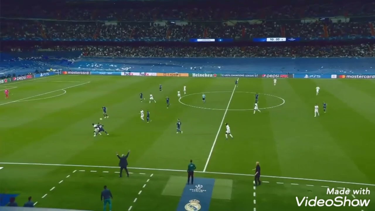 هدفي رودريغو ضد مانشستر سيتي من زاوية جديدة بالملعب ، بتعليق الشوالي