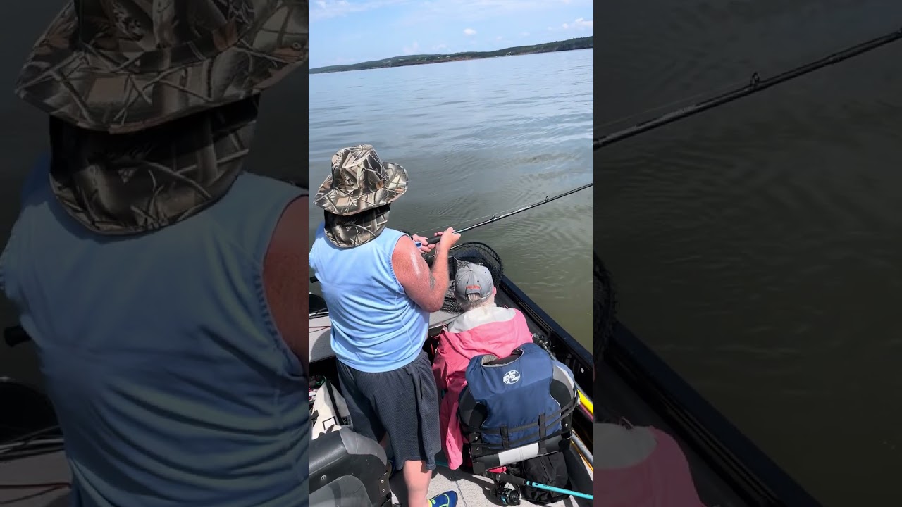 Bass fishing with big daddy
