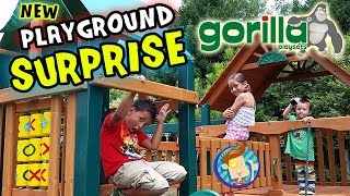 Kids New Backyard Playground! (FUNnel Vision)