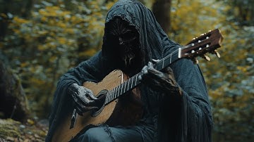 1 Hour Dark Ambient Guitar | Nylon String Meditation Music