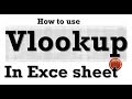 How to do Multiple VLOOKUP in Microsoft Excel  by Gurukul!