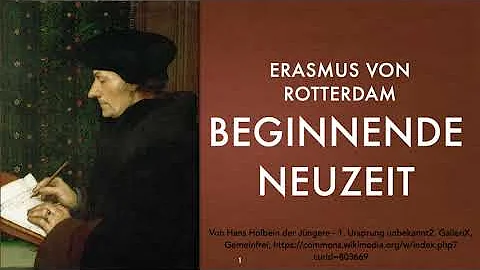 Was hat Erasmus von Rotterdam berühmt gemacht?