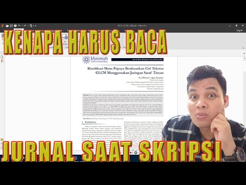 Video: Apakah kegunaan jurnal?