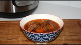 Simple Beef Stew Instant Pot Pressure Cooker