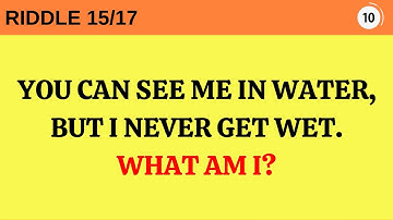 CAN YOU SOLVE THESE 17 CHALLENGING RIDDLES? | ONLY A GENIUS CAN PASS THIS QUIZ! | RIDDLE PART 3