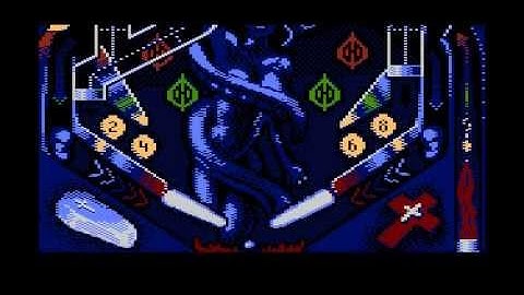 rocky pinball demo for Atari 8-bit