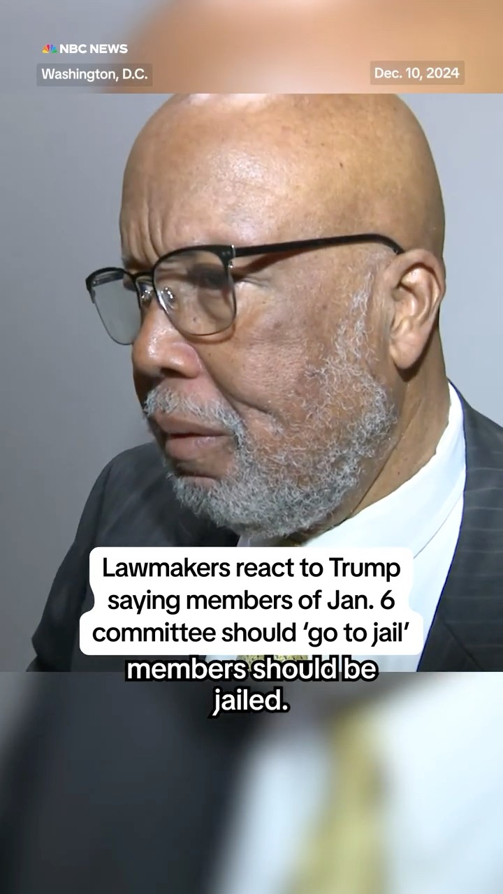 Lawmakers react to Trump saying members of Jan. 6 committee should 'go to jail'