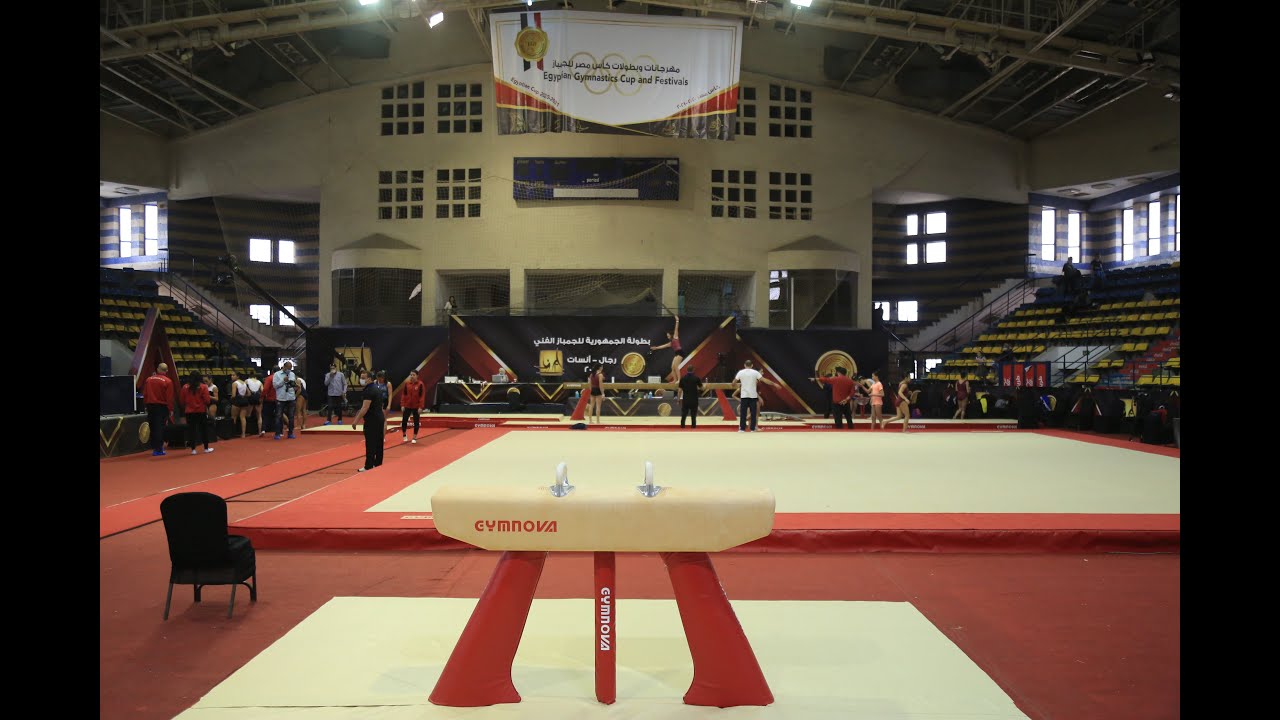 فعاليات بطولة الجمهورية للجمباز الفني انسات الدرجة الثانية الموسم الرياضي 2020/2021