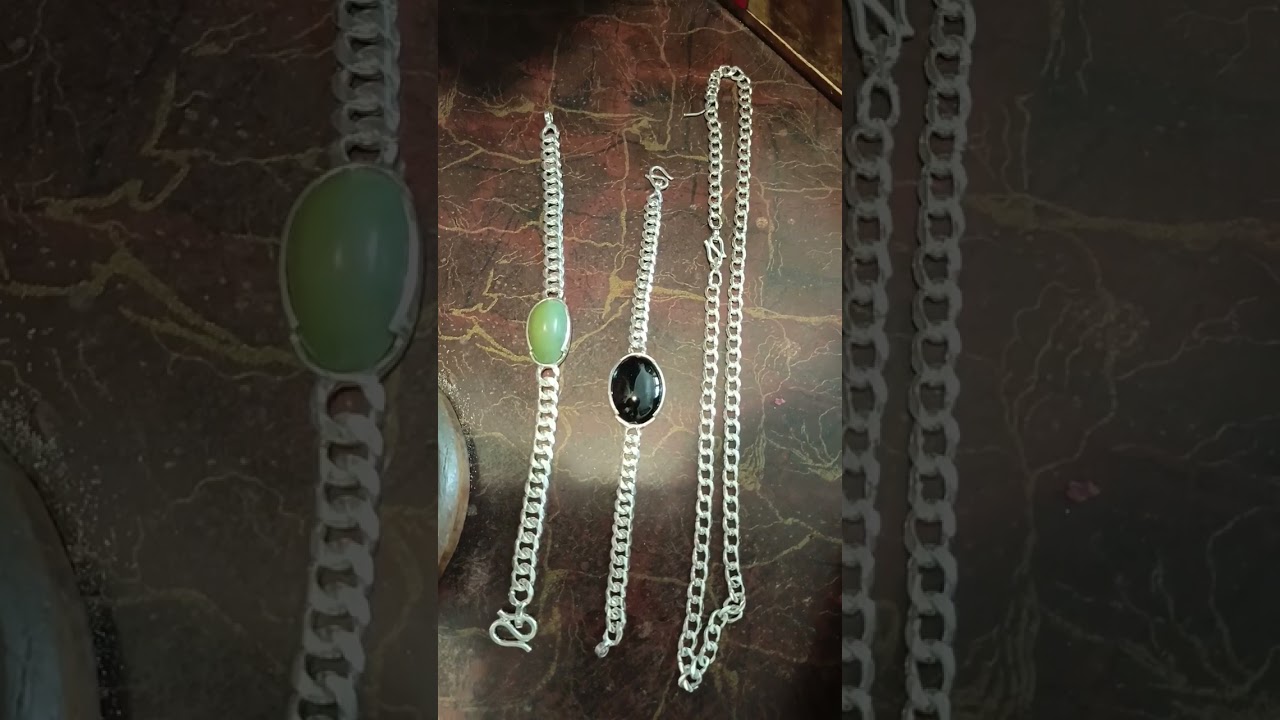 silver bracelet for men 