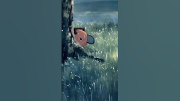 Pochita and Denji - Chainsaw Man - sad anime edit - (øneheart - this feeling) #anime #animeedit