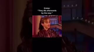 Emma Bullied The Boys On The Set