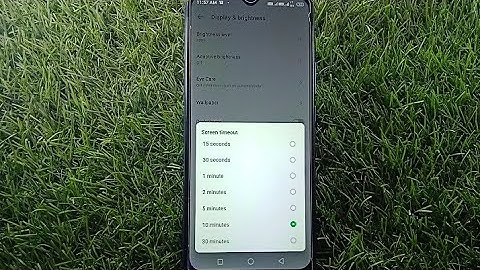 How to change display time in infinix hot 10 play | lock screen time Kaise change kare