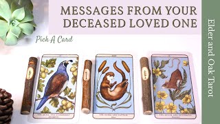 MESSAGES FROM YOUR DECEASED LOVED ONE 🌝 ✨ Pick A Card Timeless Tarot Reading