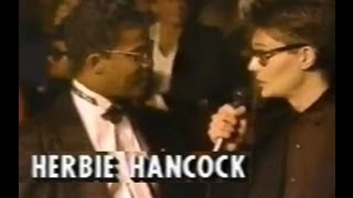 1986 HERBIE HANCOCK @ MTV Awards Show