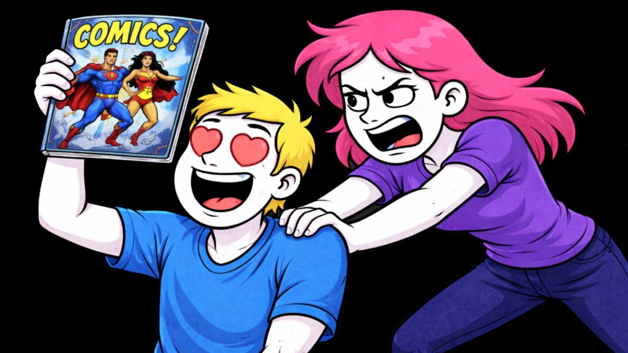 Мой Муж Тратит Безумные Деньги На Комиксы Каждый Месяц И Он Их Даже Не Читает!