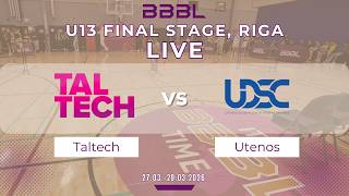 Taltech BS 2013 vs Utenos DSC 2013 | BBBL Boys U13 FINALS