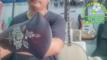 Bán đàn kìm gỗ hương cẩn ốc xà cừ.