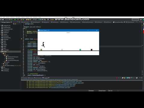Runner Java game (Stick run in java)