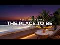 Luxury Beach Pool Night 🌙 Calm Chill Music – THE PLACE TO BE