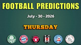 🟢 FOOTBALL PREDICTIONS TODAY 🟢 | Thursday 30 | Europa League | Serie A | Betting Tips screenshot 3
