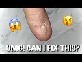 How to fix a Deformed Nail using Builder (Hard) Gel