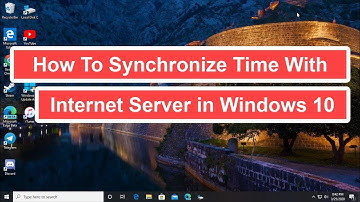How To Synchronize Time With Internet Server in Windows 10