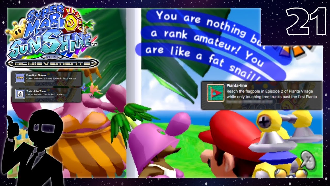 Galactic Dad - Super Mario Sunshine All Achievements (Part 21)