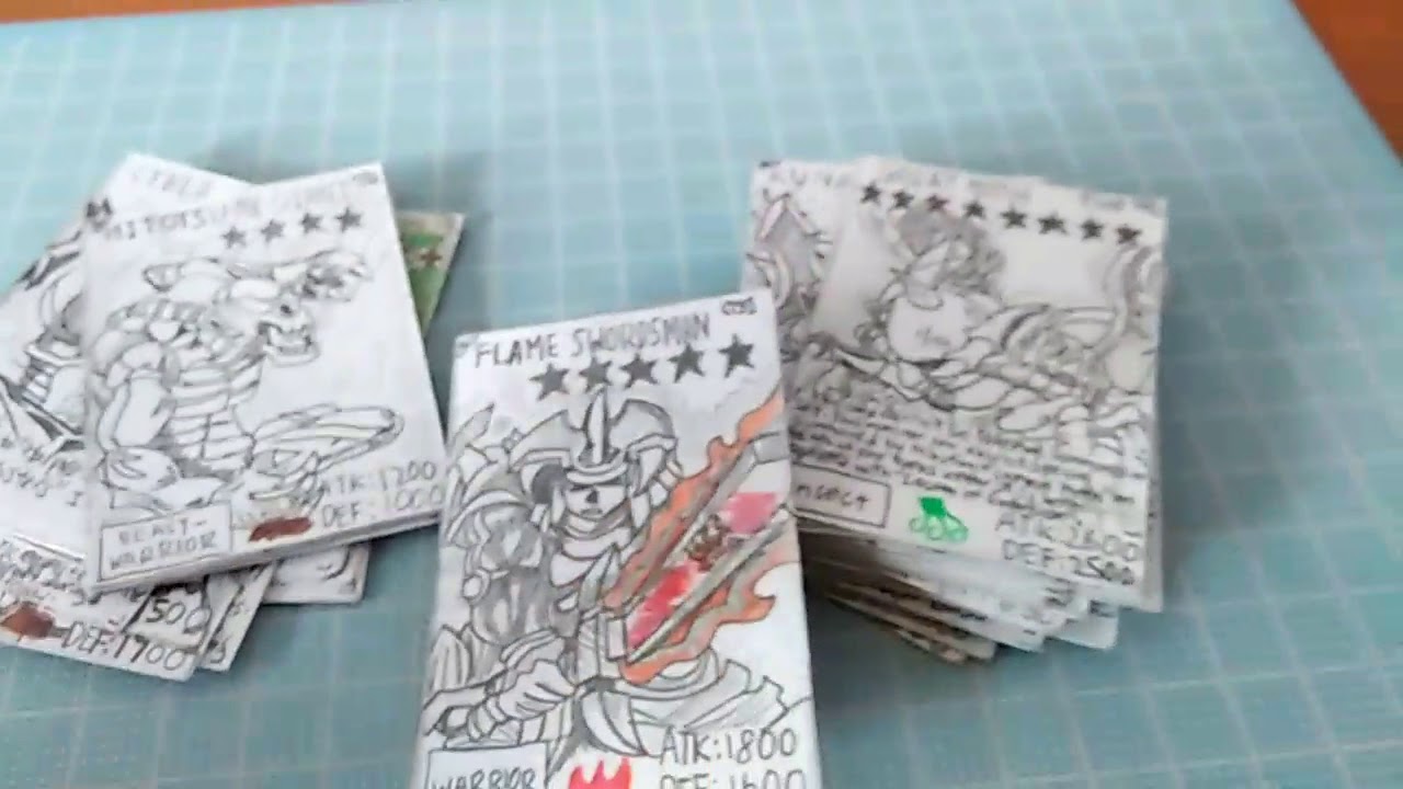 homemade yugioh cards Yugioh Duel Monsters Handmade cards :)