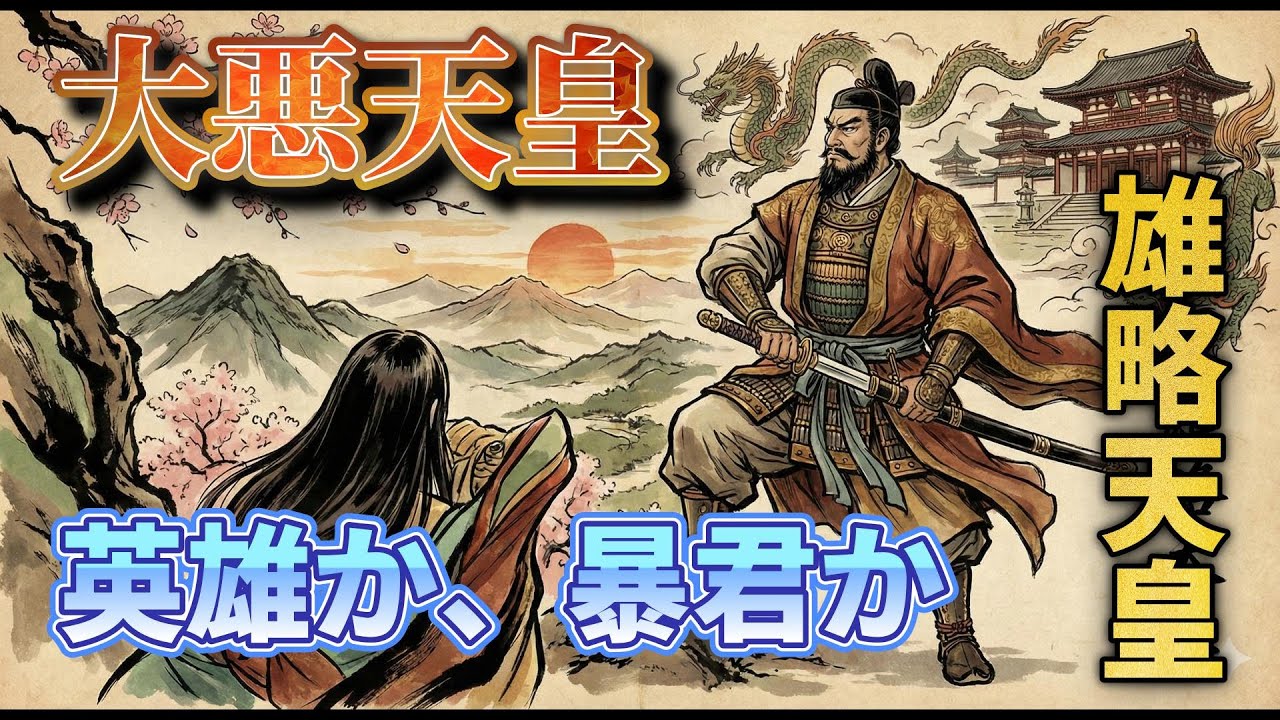 【雄略天皇】兄弟・親族を皆殺し…日本史上最恐の「大悪天皇」雄略天皇の正体