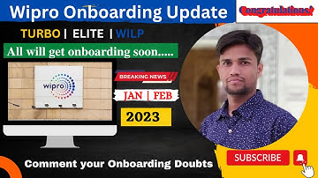 Wipro onboarding update | Turbo, Elite & Wilp | Phase 1 & 2 | Jan & Mar 2023 | Joining soon..🔥🎉