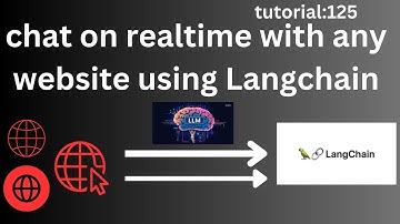 chat with website on realtime using langchain