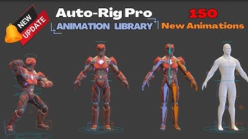 Animate A-Pose Character with Auto Rig Pro : Animation Library [ New Update ]