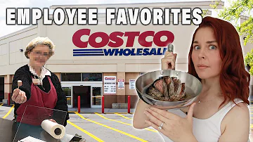 Letting COSTCO EMPLOYEE'S PICK MY COSTCO FOODS! Taste Test!