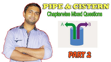 Pipes & Cistern(নল ও চৌবাচ্চা) Part 2 mixed questions series | Solve Smartly