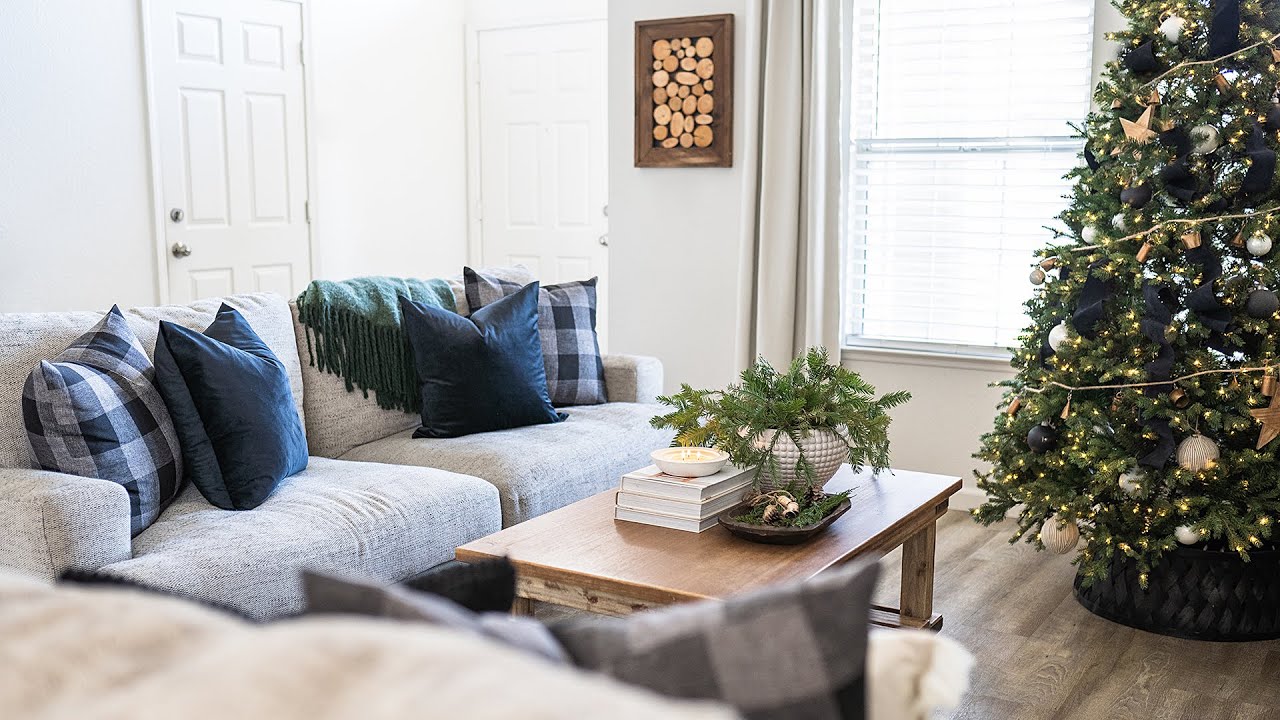 Украшайте вместе со мной Рождество 2020 // Идеи рождественского декора гостиной