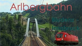 Führerstandsmitfahrt Arlbergbahn Bludenz  Innsbruck [HD]  Cab Ride  ÖBB 1116